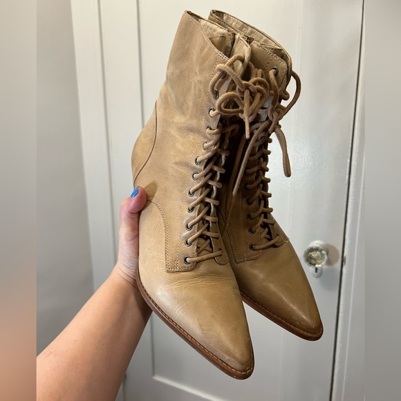 Shoes - Real Leather Westerny Boots